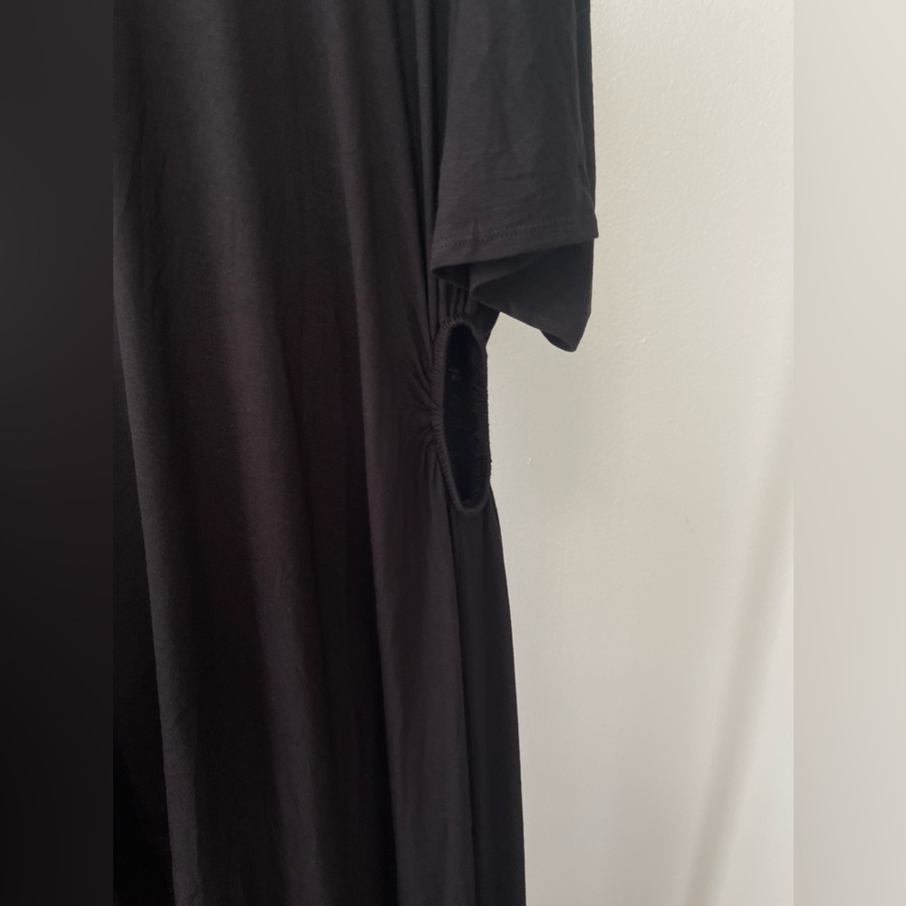 Ashley Stewart black lounge legging and shirt full body suit - Picture 3 of 9